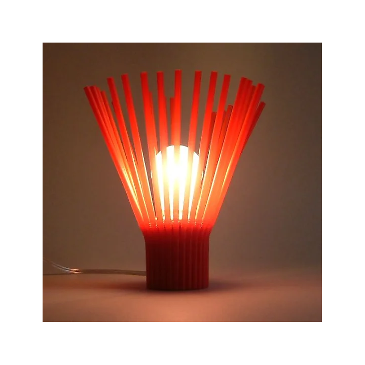 【abode】STRAW - Table Lamp / レッド （テーブルランプ） 