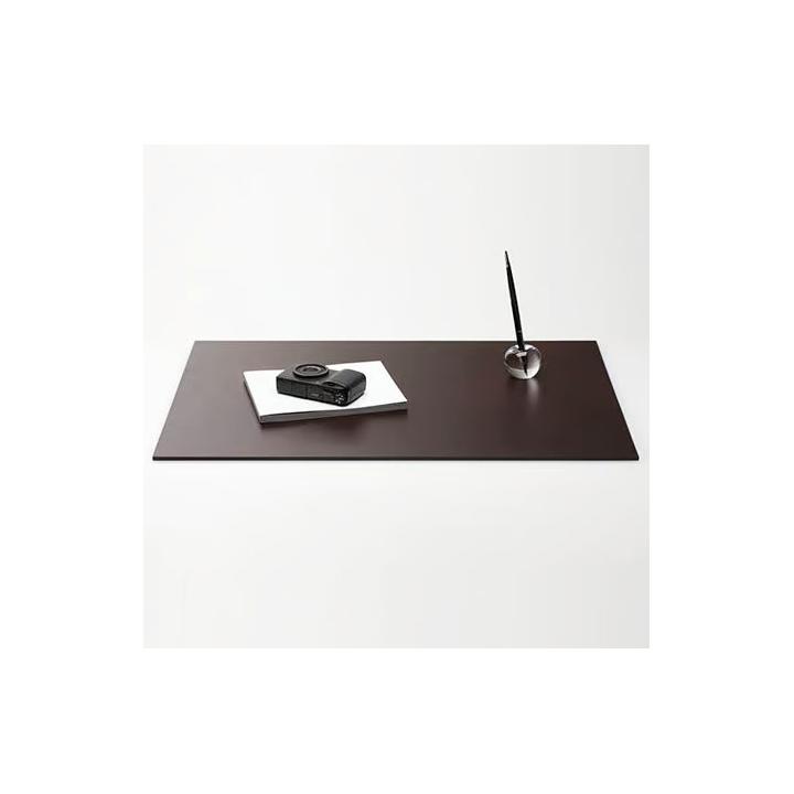 【100%】Leather Desk Mat L / ダークブラウン （デスクトップアイテム）