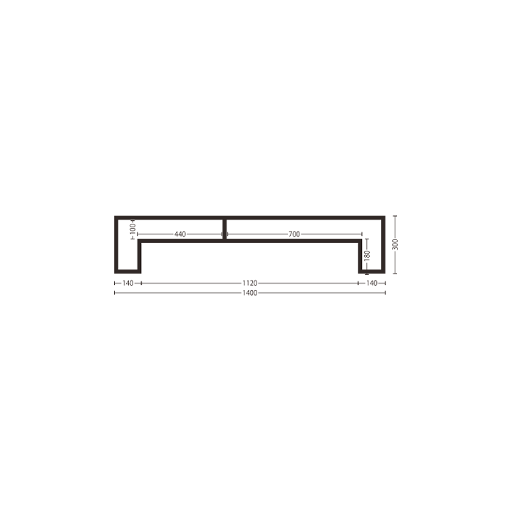 【abode】SHOJI - Occasional Table Large / ナチュラル（ローボード） 