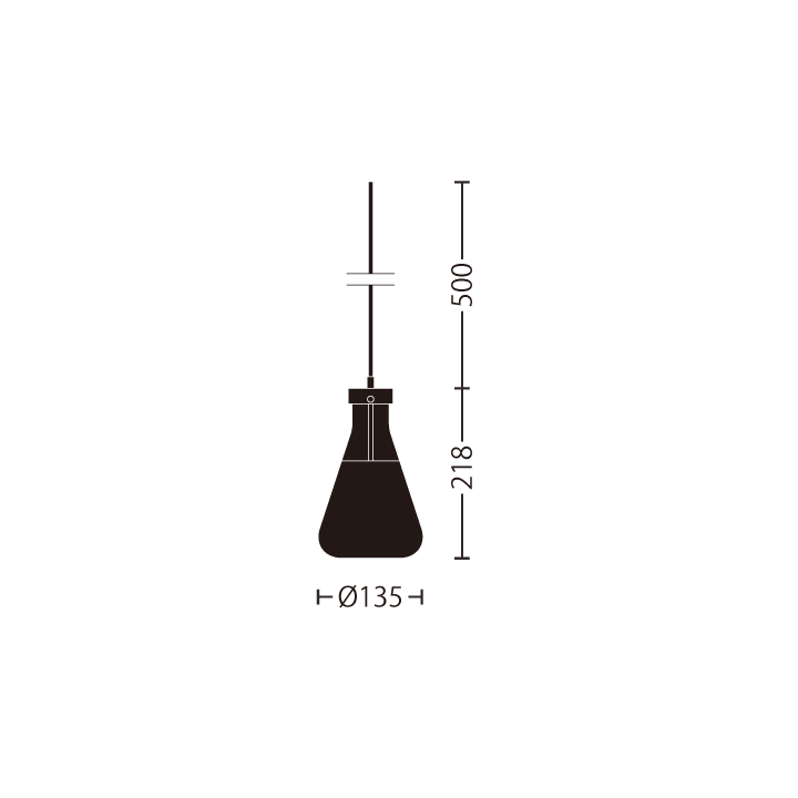 【abode】FLASK - Pendant Lamp （ペンダントライプ） 