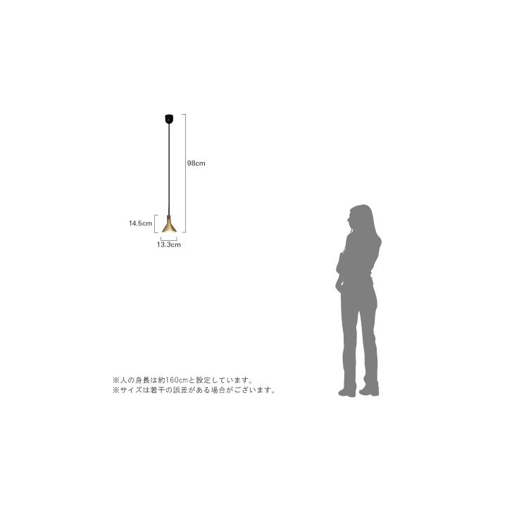 【DI CLASSE】LED Epoca pendant lamp LEDエポカ ペンダントランプ / ゴールド