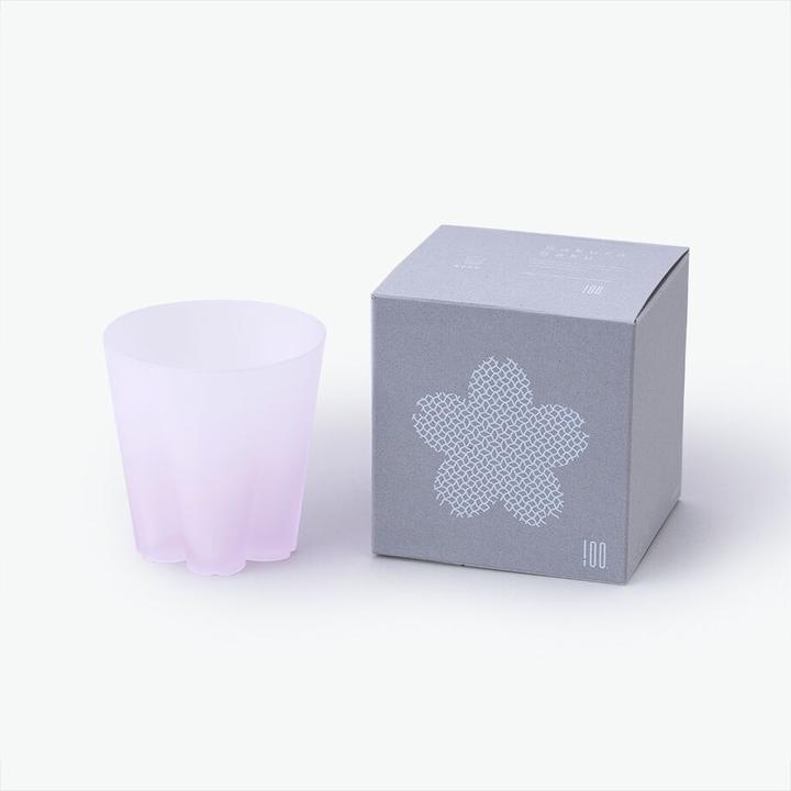 【100%】Sakurasaku Frost Rock Paper box ＜さくらさく 雪桜ロック 紙箱入＞ / クリア （グラス）